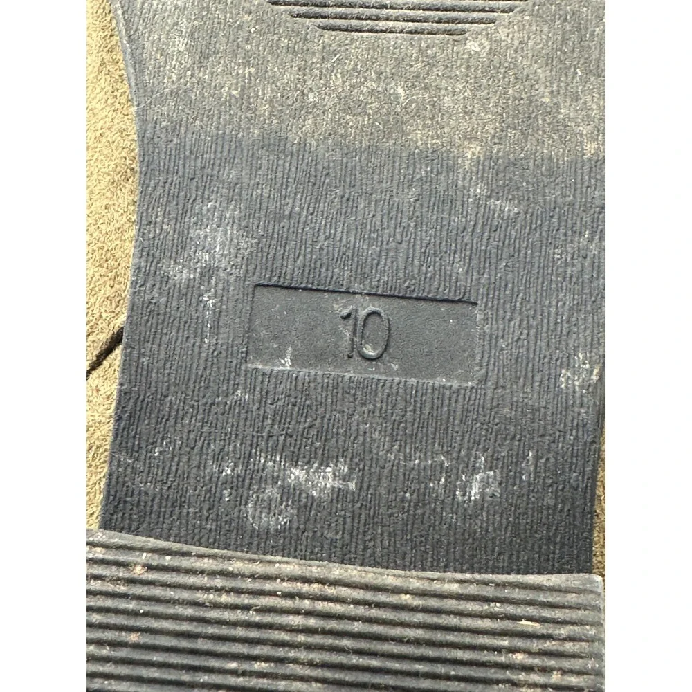 Charles Albert OTK-FLAT Olive Drab Vegan Suede Over The Knee Flat Boots‎ 10M